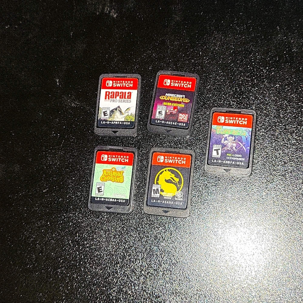 nintendo switch game lot